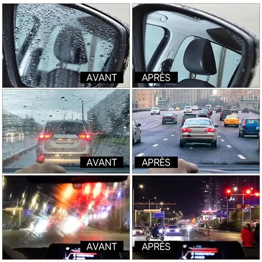 Film oléophobe pour Vitres Autos et plus