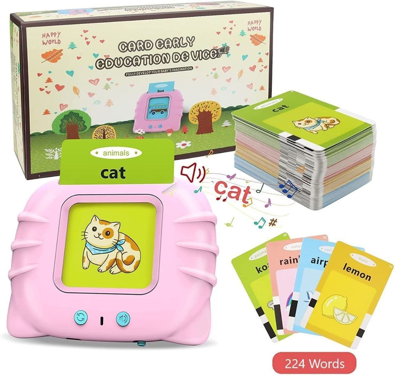 Mes Premiers Mots – Cartes Parlantes Éducatives
